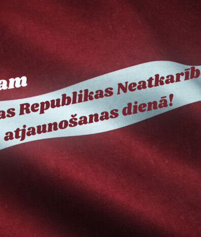 Sveicam Latvijas Republikas Neatkarības atjaunošanas dienā!